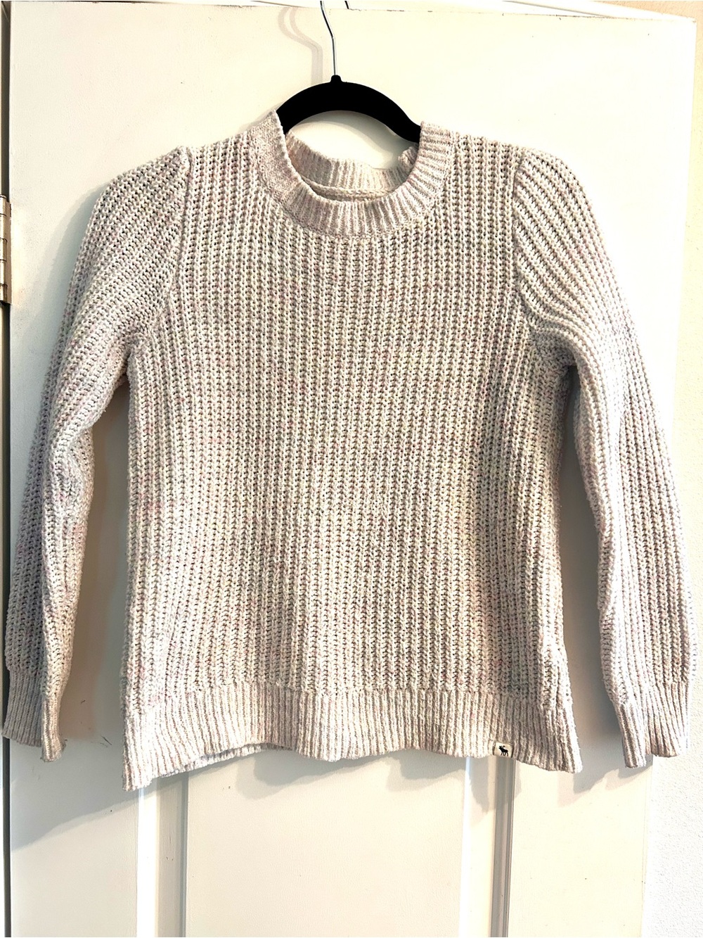 abercrombie kids Knit Sweater Pastel Confetti Speckled Youth Size 11/12 - Picture 2 of 10